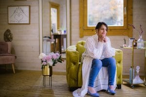 The Meraki Cabin - Maria self portrait - Iggy & Lime